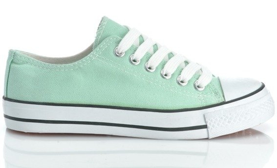 MIĘTOWE KLASYCZNE TRAMPKI CONVER 1