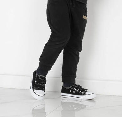 CZARNE TRAMPKI DZIECIĘCE CHARLIE