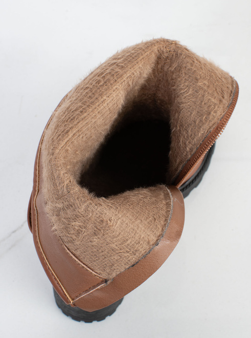 CAMEL DAMSKIE BOTKI NA SŁUPKU OBCASIE SKÓRZANE VICENZA 8