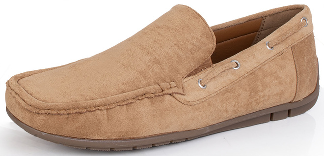 CAMEL MOKASYNY MĘSKIE PÓŁBUTY ZAMSZOWE 3