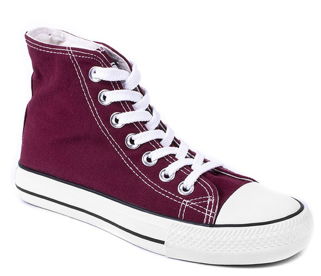 WYSOKIE BORDOWE TRAMPKI TENISÓWKI  2