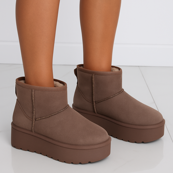 OCIEPLANE ŚNIEGOWCE BOTKI NA PLATFORMIE COFFEE 4