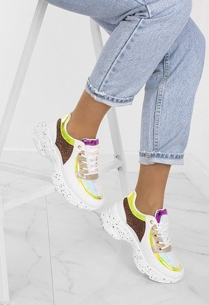 SNEAKERSY NA PLATFORMIE HOLOGRAM ELVIES