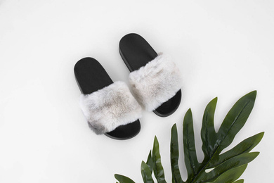 SZARE KLAPKI KAPCIE Z FUTERKIEM LOIS