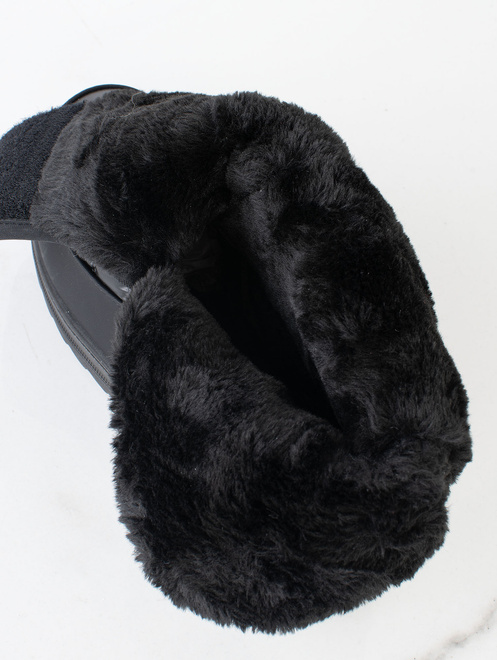 CZARNE ŚNIEGOWCE BOTKI NA RZEPY OCIEPLANE 7