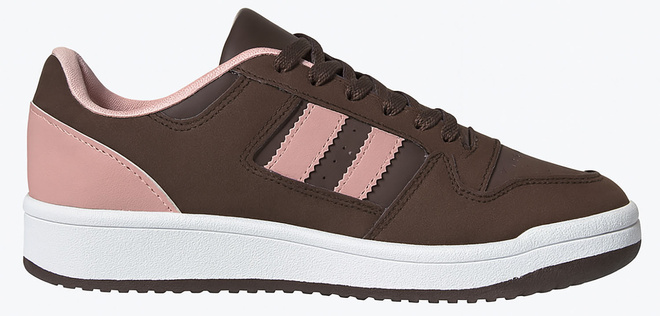 DAMSKIE BRĄZOWE SNEAKERSY TRAMPKI SKÓRZANE RIDA 1