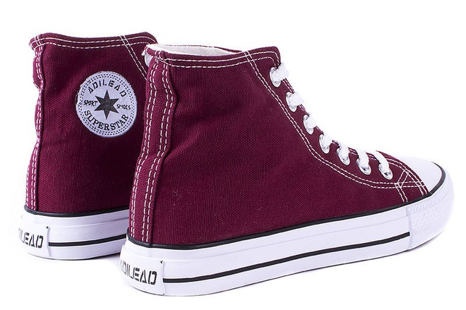 WYSOKIE BORDOWE TRAMPKI TENISÓWKI  3