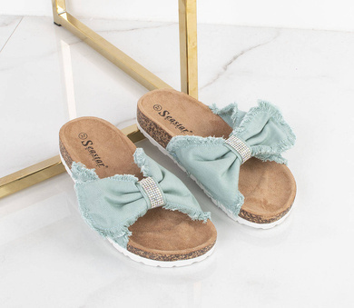 KLAPKI Z KOKARDĄ NA KORKU PROFILOWANE AIDI