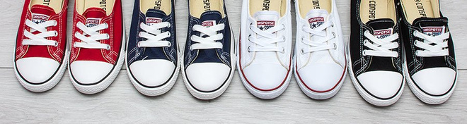 GRANATOWE NISKIE WYKROJONE TRAMPKI TENISÓWKI STARS 3