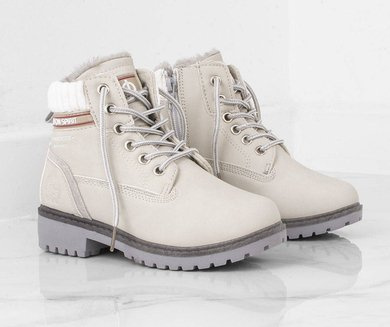 SZARE OCIEPLANE TRAPERKI DZIECIĘCE