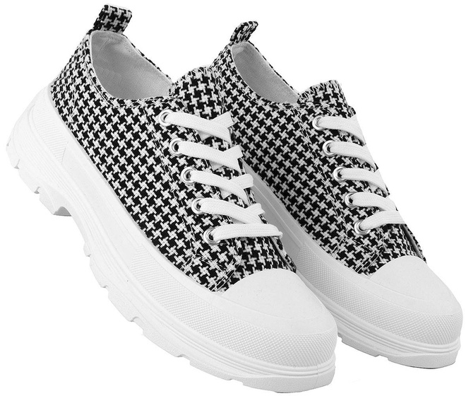 CZARNE NISKIE TRAMPKI BRIGITTA 3