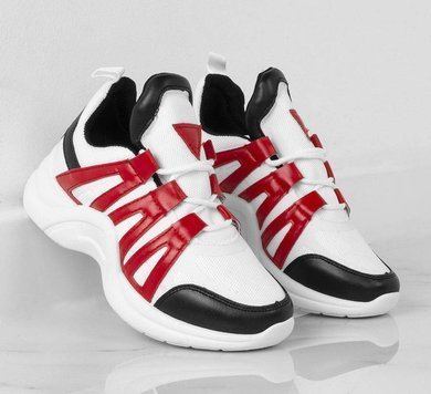 BIAŁE SPORTOWE SNEAKERSY OLINES