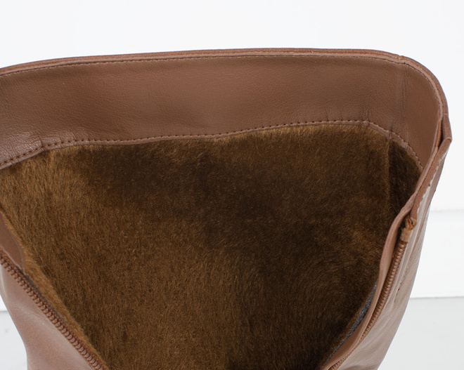 CAMEL DAMSKIE  KOZAKI SKÓRZANE OCIEPLANE ZAMEK 7