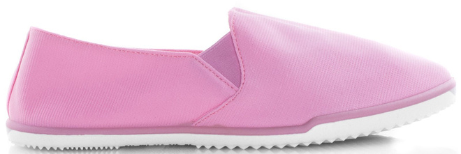 RÓŻOWE TENISÓWKI SLIP ON LYCRA ADELIN 1