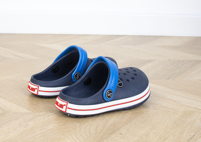 GRANATOWE KLAPKI DZIECIĘCE 3