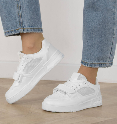 BIAŁE SPORTOWE SNEAKERSY GRUBA PODESZWA BETTIE
