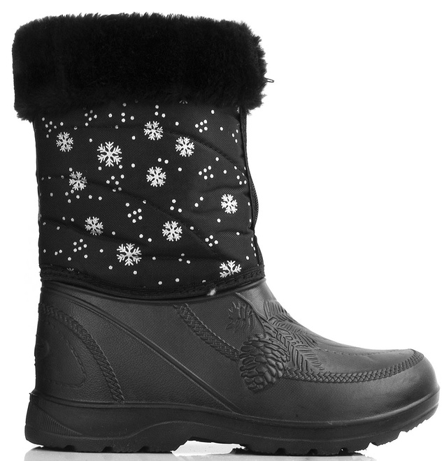 CZARNE SNIEGOWCE KALOSZE 1