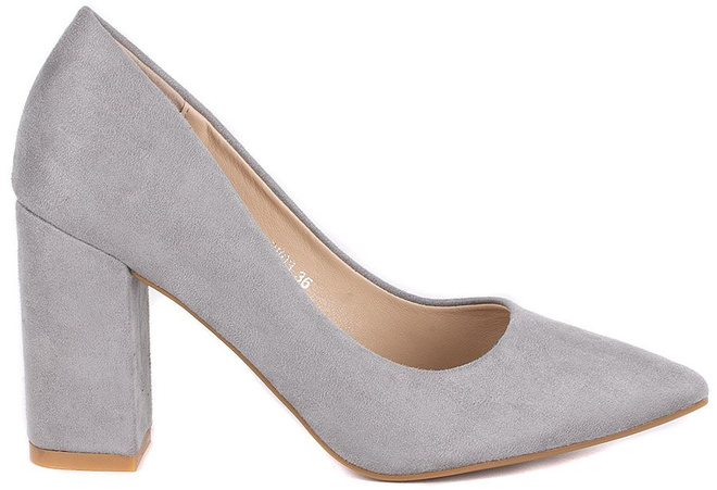 SZARE ZAMSZOWE CZÓŁENKA NA SŁUPKU VAKILI 1