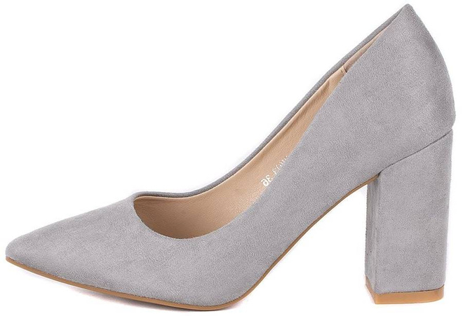 SZARE ZAMSZOWE CZÓŁENKA NA SŁUPKU VAKILI 4