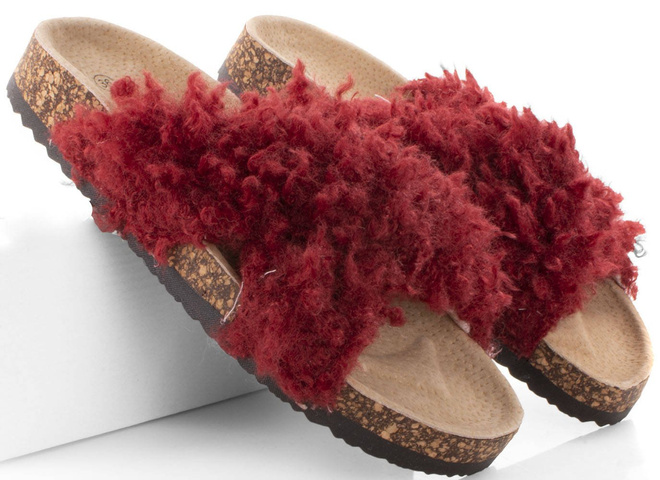BORDOWE KLAPKI Z FUTERKIEM LAMB 4