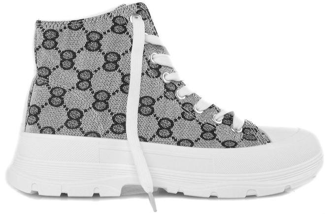 SZARE WYSOKIE TRAMPKI PALLADI 2