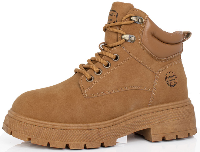 DAMSKIE BOTKI CAMEL OCIEPLANE TRAPERY SZNUROWANE COLITA 3