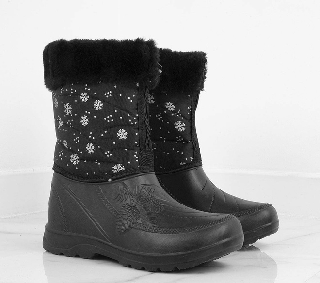 CZARNE SNIEGOWCE KALOSZE 5