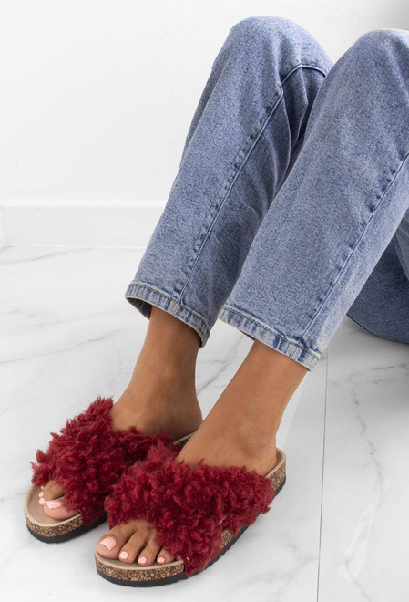 BORDOWE KLAPKI Z FUTERKIEM LAMB 6