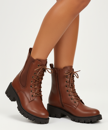 CAMEL BOTKI OCIEPLANE TRAPERY NA PLATFORMIE ALMILA