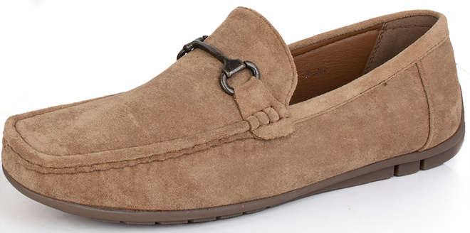 CAMEL MOKASYNY MĘSKIE PÓŁBUTY ZAMSZOWE 3