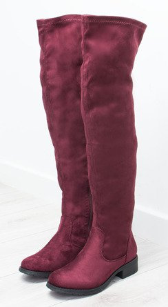 BORDOWE ZAMSZOWE KOZAKI ZA KOLANO MODENA
