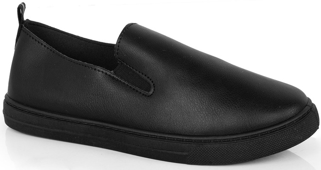 CZARNE TENISÓWKI BALERINKI WSUWANE SLIP ON ALVERY 1