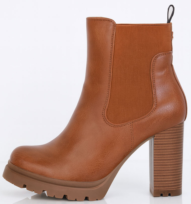 CAMEL DAMSKIE BOTKI NA SŁUPKU PLATFORMA CARMELA 3