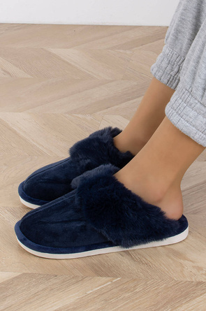 GRANATOWE OCIEPLANE FUTERKIEM KAPCIE KLAPKI SILAS