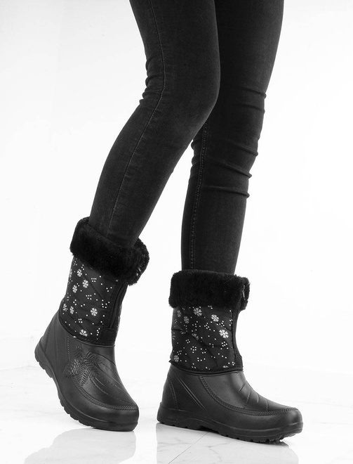 CZARNE SNIEGOWCE KALOSZE