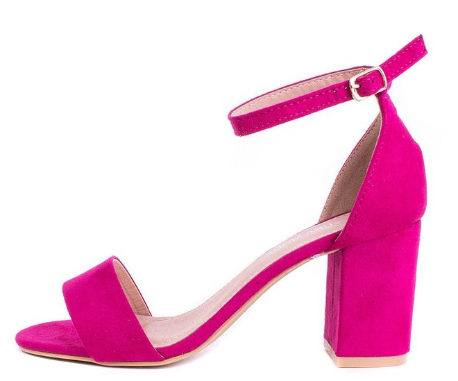 ZAMSZOWE SANDAŁY FUKSJA NA SŁUPKU LOLLY 4