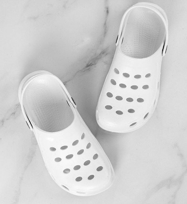 BIAŁE LEKKIE KLAPKI CHODAKI 7