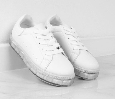 BIAŁE BUTY SPORTOWE TIARA