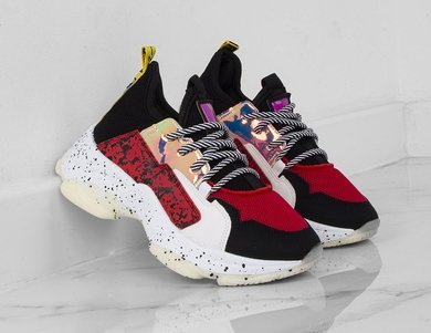 CZARNE SNEAKERSY NA PLATFORMIE FLORENCE