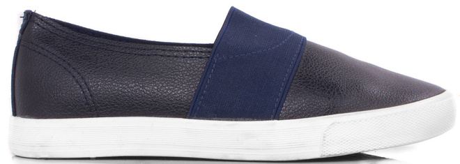 GRANATOWE TENISÓWKI Z GUMĄ DORIT 1