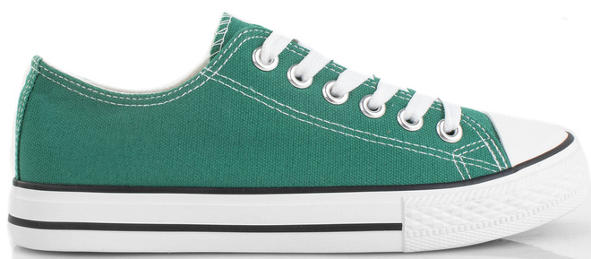 ZIELONE KLASYCZNE TRAMPKI FLEX 1