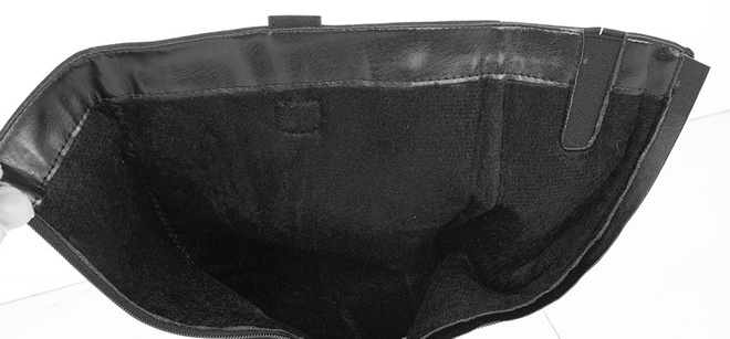 CZARNE ZAMSZOWE KOZAKI NA ZAMEK DAMSKIE SŁUPEK MISTRA 6