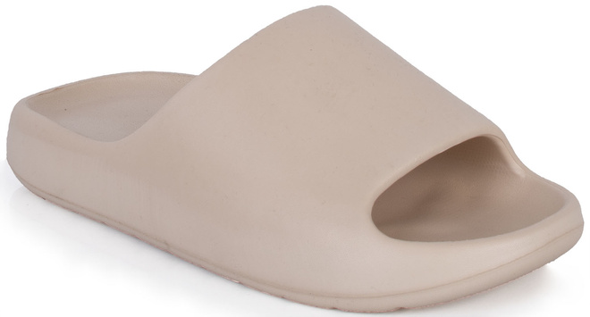 MĘSKIE BEŻOWE PIANKOWE WYGODNE KLAPKI 1