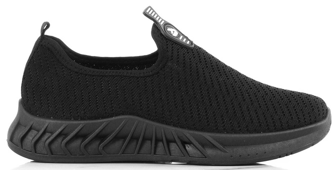 CZARNE LEKKIE SPORTOWE SNEAKERSY AZENE 3