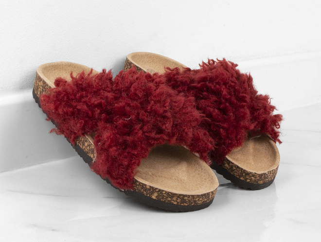 BORDOWE KLAPKI Z FUTERKIEM LAMB 2