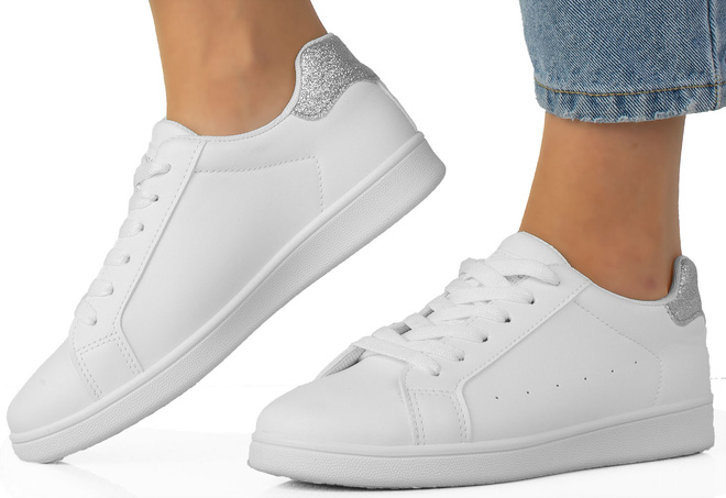 BIAŁE SNEAKERSY TRAMPKI KLASYCZNE MINFI 3