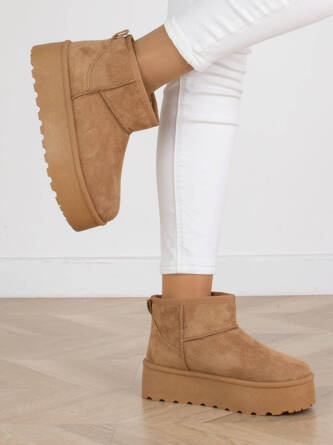 CAMEL OCIEPLANE ŚNIEGOWCE BOTKI NA PLATFORMIE MINTRES