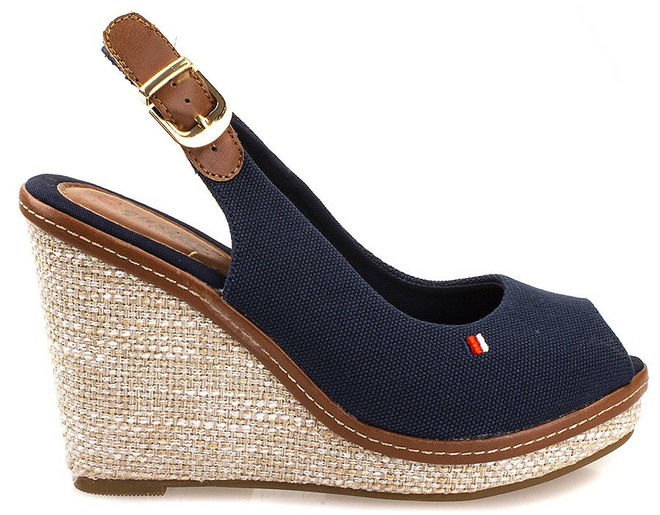 GRANATOWE SANDAŁY ESPADRYLE SULIS 1
