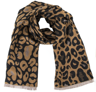 DUŻY CIEPŁY SZAL WE WZORY