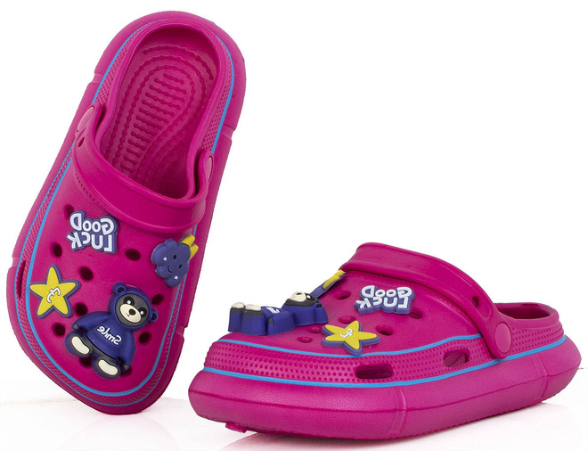 FUKSJA KLAPKI DZIECIĘCE WSUWANE  4